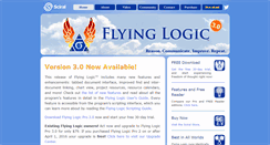 Desktop Screenshot of flyinglogic.com